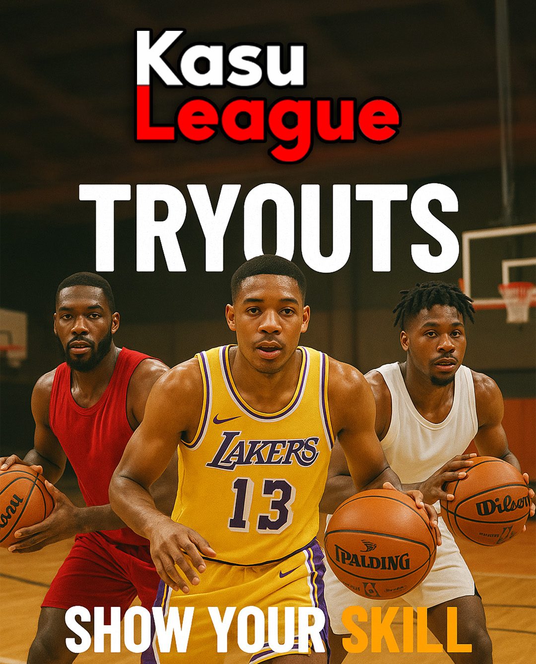 ¡La Kasu League Busca Nuevas Estrellas! Llegan los Tryouts de NBA 2K25 en Pro-Am! 🇪🇸🏀🔥